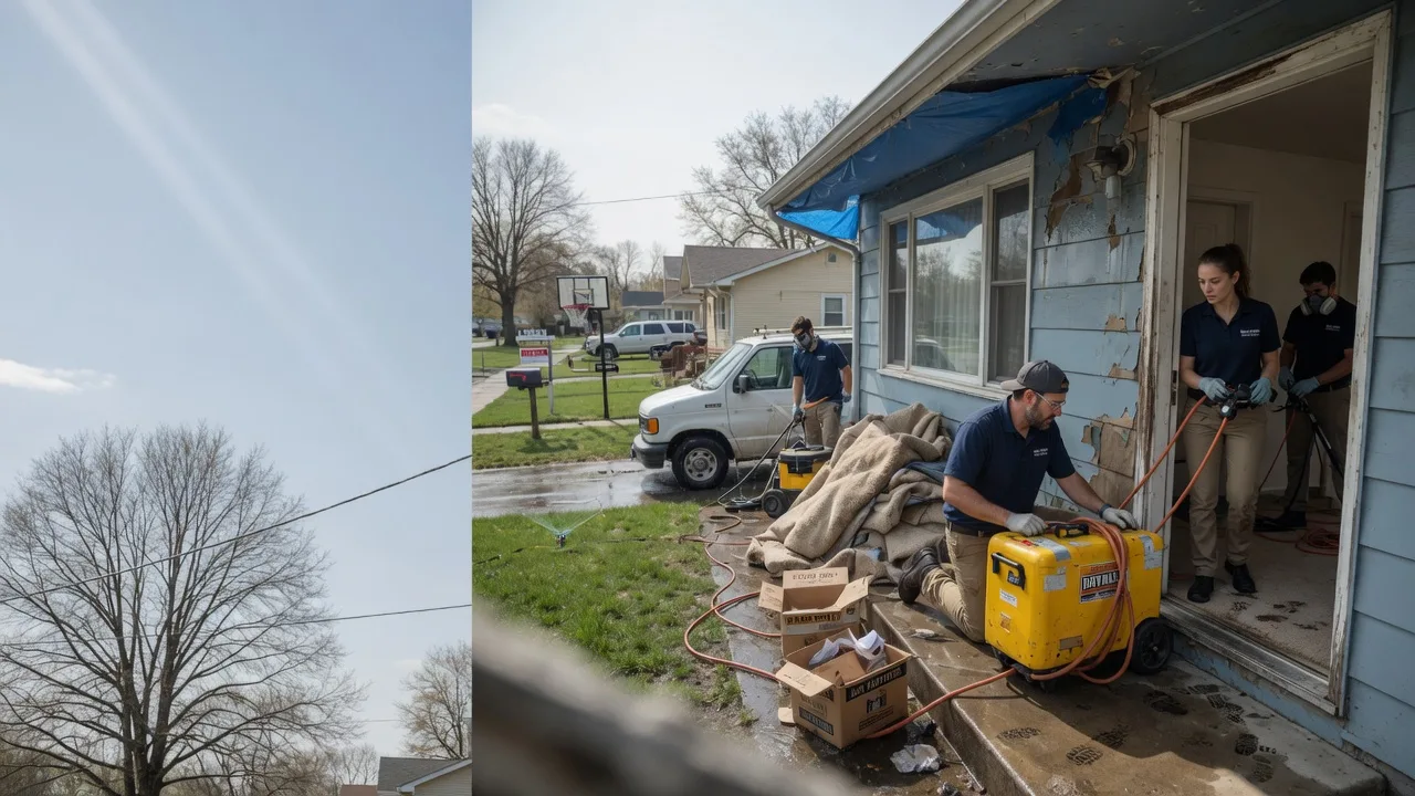 Basement Flood Cleanup in Villanova, PA near me